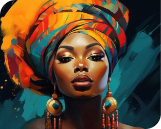 Ugandan artisan at work crafting traditional items